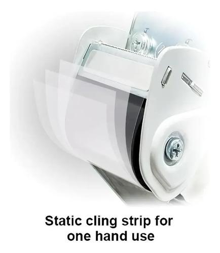 Dispensador Cinta Excell 2'' Núcleo 3'' Acero Con Freno Amarillo 4