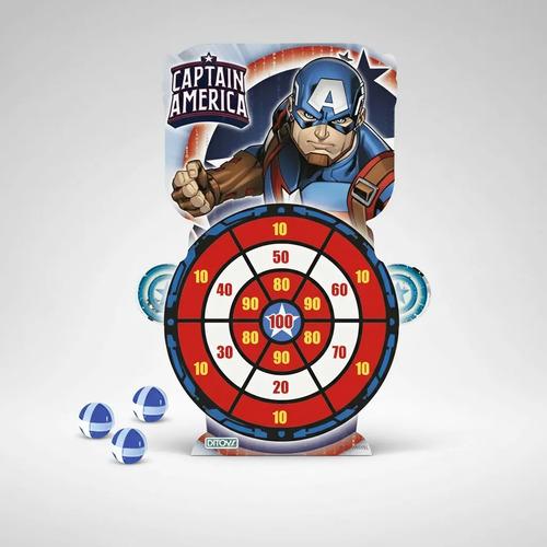 Juego Tiro Al Blanco Marvel Avengers Con Pelotas De Velcro 5
