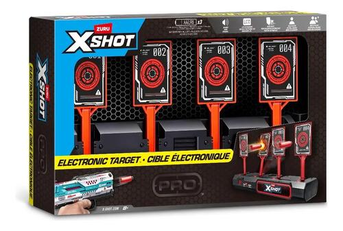 Tablero De Dardos X-shot Electrónico Interactivo Para Niños Negro Tiro Al Blanco 3