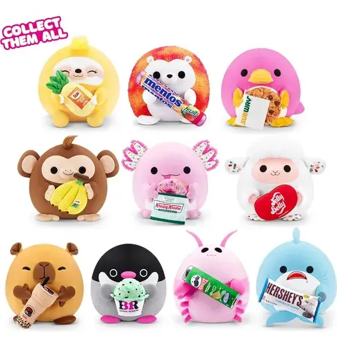 Peluche Snackles Suave Adorable Zuru 35 Cm Animales Cn Snack Josh 7