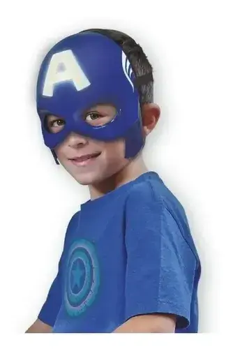 Mascara Avengers Con Luz Ditoys Color Capitán América 2