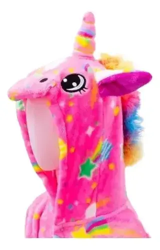Bata Pijama Niños Infantil Microfibra Unicornios Dinosaurios 12