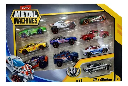 Autitos Metal Machines X10 Die Cast 6715 Multi Pack Personaje Scorpiax Multicolor 4