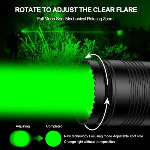 Luz Verde C90 Táctica Para Caza Depredadores Ajustable 3
