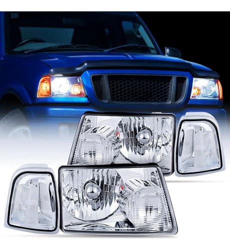 Conjunto De Faros Delanteros Nilight Para Ford Ranger Ambos Lados