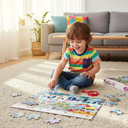 Puzzle Rompecabeza Gigante 36 Piezas Más Lupa Antex 3033 4