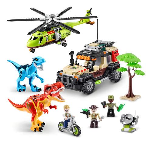 Zuru Max Build More Dino Adventure Dino Hunt 592 Piezas
