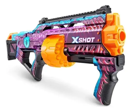 Pistola De Dardos X Shot Skins Stand Ametralladora Diseños