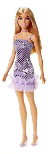 Combo Muñeca Barbie Glitz 30 Cm Original Mattel + Auto Rosa 3