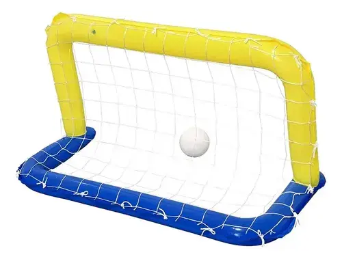 Arco De Futbol Para Pileta Water Polo Oferta Incluye Pelota- 5