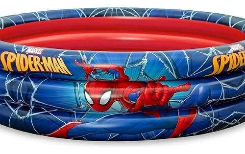 Pileta Pelotero Inflable Spiderman Para Bebes Niños 122cm 15