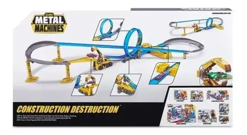 Super Pista Autitos Metal Machine Construccion Y Destruccion Construction Destruction 8