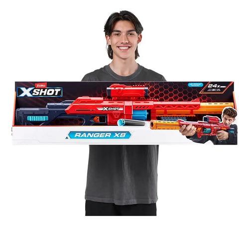 Lanzador De Dardos X-shot Ranger X8 Para Niños De 8 A 13 Años Rojo 2