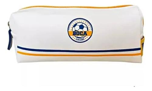 Cartuchera Boca Juniors Estuche Escolar Fútbol Licen Oficial 3