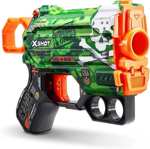Pistola Lanza Dardos X Shot Skins Varios Diseño Arma Juguete Vs 8
