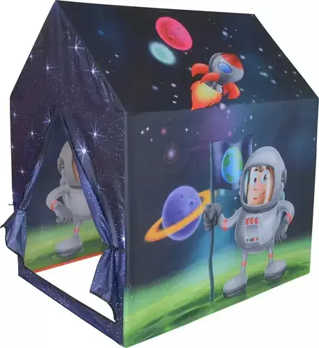 Carpa Casa Casita Pelotero Astronauta 100 Pelotas Arma Facil Astronauta 2