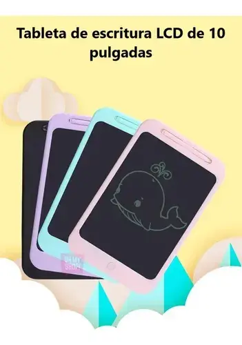 Pizarra Magica Tableta Lcd Escritura 10 PuLG Dibujo Dibujar  4