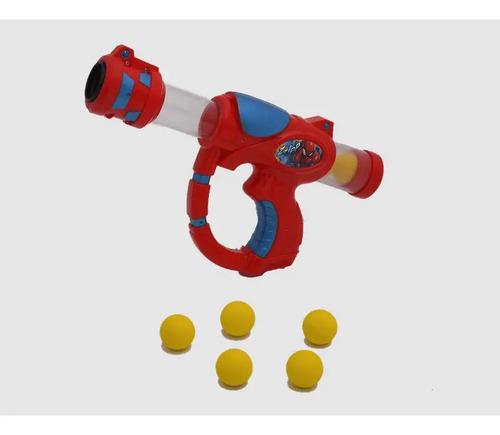 Pistola Lanza Pelotas De Juguete Spiderman Lanzador Spidey Spider Man 3