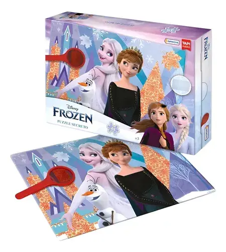 Puzzle Rompecabezas Frozen Secreto 48 Piezas Con Lupa Disney