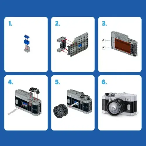 Bloques Max Para Armar Adorno Camara De Fotos Decoracion 152 Cámara 10