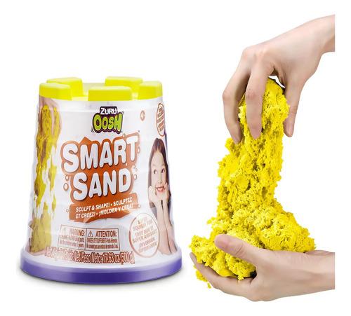 Arena Mágica Cinetica Infantil Juego Oosh Smart Sand Amarill Amarillo