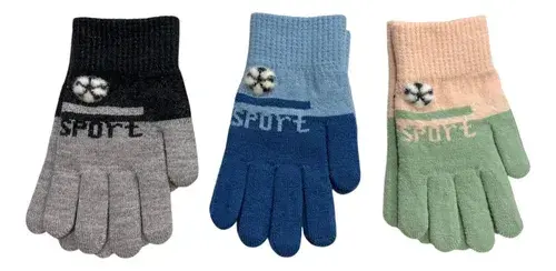 Guantes Infantiles Largos Para Niños Invierno Abrigados 2