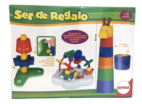 Set De 3 Juguetes Didactico De Antex Varios 3