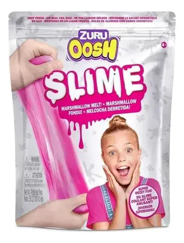 Slime Juguete Oosh En Bolsa De 500gr Zuru Jugá Con Las Manos 7