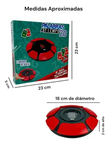 Juego De Mesa Palabras A Tiempo 2.0 Viral Tik Tok Faydi 5