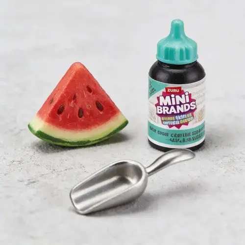 Mini Brands Mini Refrigerador Playset Refrigerador By Zuru Turquesa 10