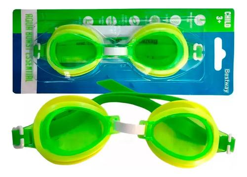 Antiparras Niños 3 A 6 Años Proteccion Uv Pileta Natacion 3
