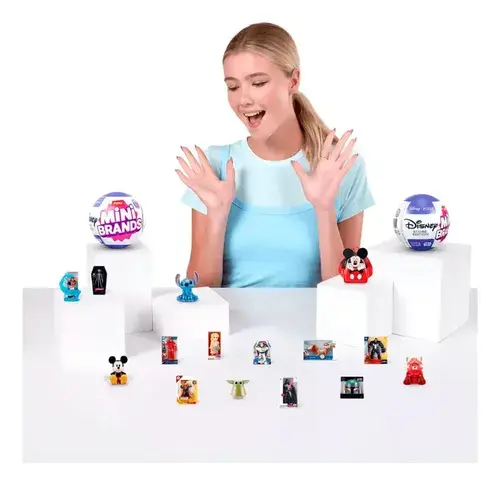 Capsula Mini Brands Con 5 Sorpresas  Coleccionables Disney 4