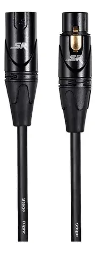 Cable Micrófono Xlr Macho A Xlr Hembra Monoprice Star Quad 2