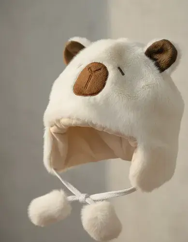 Gorro Gorrito Para Bebé Abrigado Super Suve Capybara Soft 2