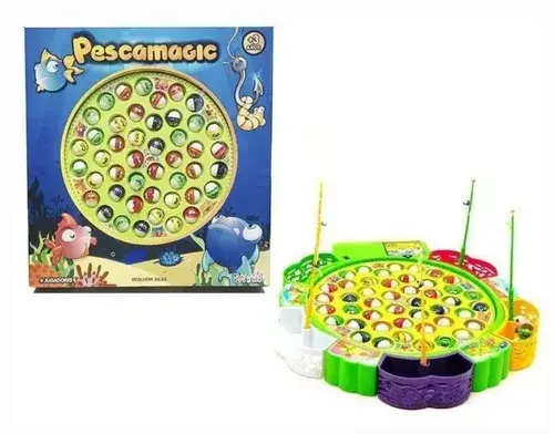 Juego De Pesca Faydi Pescamagic 45 Piezas Plástico 5 Jugadores 2