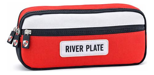 Cartuchera Escolar River Plate Estuche Licencia Oficial