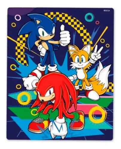 Sonic Puzzle X2 Rompecabezas De 24 Y 36 Piezas Tapimovil 5