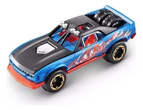 Metal Machines Pista Smash Crash Dinos 2 Autos + Clip Mesa Multicolor 4