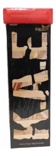 Juego De Mesa Kae Torre De Maderas Destreza Bisonte 2