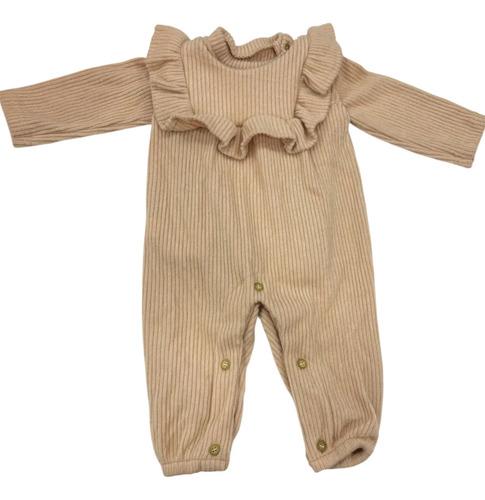 Set Beba Conjunto 2 Piezas Remera + Enterito Lanilla Abrigad 8