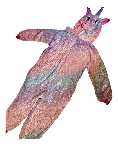 Pijama Unicornio Abrigado Disfraz Unicornio Suave Niñas Nena 9
