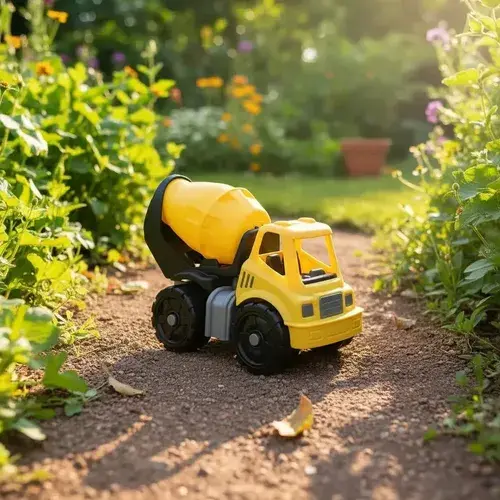 Camión Cementero Duravit 370 Amarillo, Juguete Para Niños 2