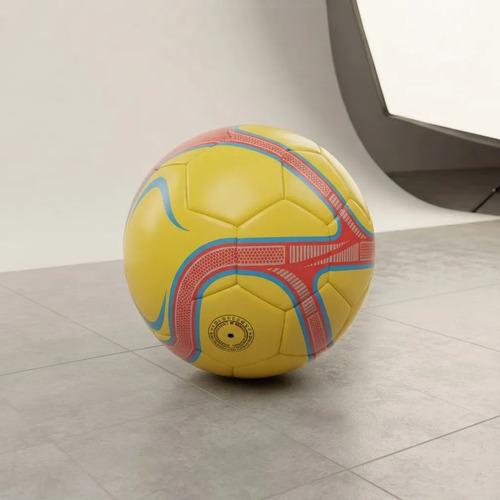 Pelota Fútbol Tamaño 5 Profesional Resistene Entrenamiento Amarillo
