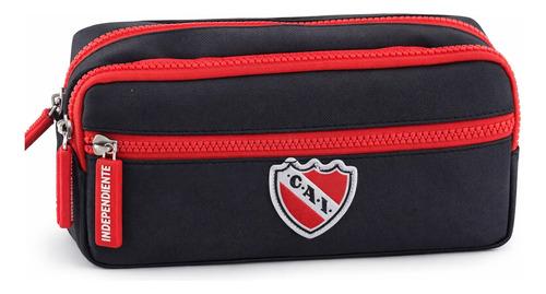 Cartuchera Independiente Cai Estuche Escolar Fútbol Oficial Independiente Cai