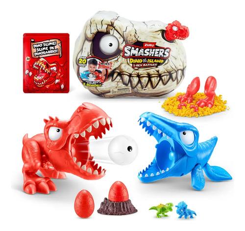 Craneo Dinosaurio Smashers Tiranosaurio Rex Con 20 Sorpresas 3