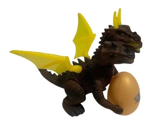 Dinosaurio Infantil Camina Hace Luces Y Sonido Robot Juguete 3