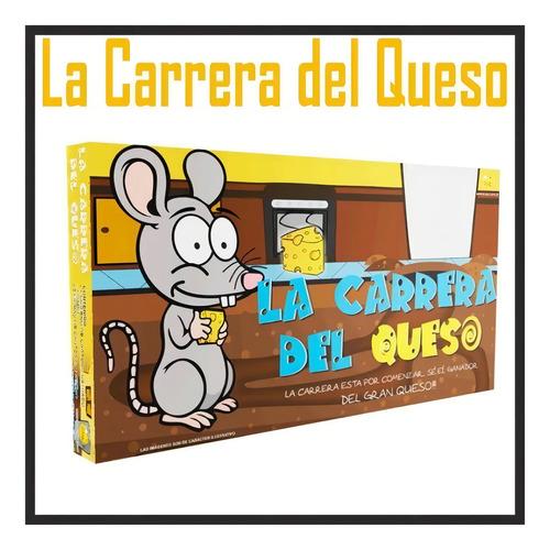 La Carrera Del Queso Juego De Mesa Recorrido Niño Niña Yuyu