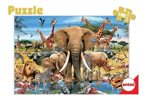 Rompecabezas Puzzle 100 Pzs Varios Modelos Para Elegir Antex 5
