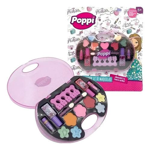 Poppi Mi Primer Set De Maquillaje Para Niñas Grande Estilo