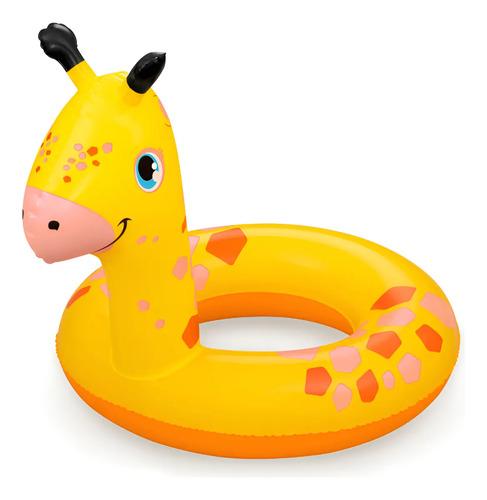 Salvavidas Bestway Flotador Inflable 60 Cm Nene Nena Bebe Jirafa